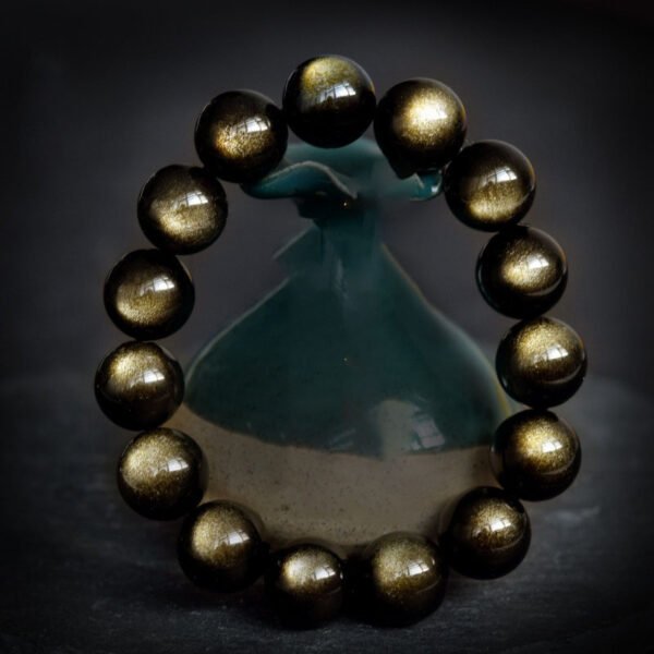 Golden obsidian