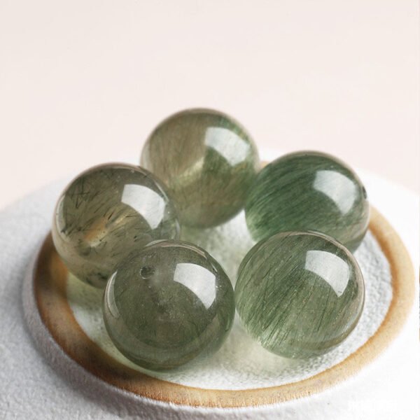 Green Quartz Rutilated